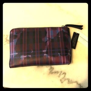 NWT Banana Republic clutch with phone charger
